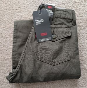 Levi's Ribcage Straight Utility Ankle Pants